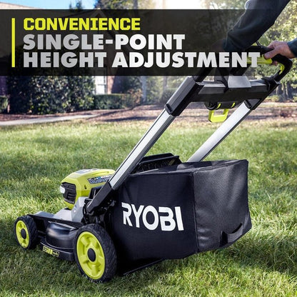 40V HP Brushless 21″ Self-Propelled Multi-Blade Mower Kit