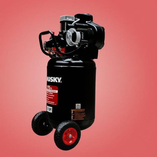 Husky 30 Gal. 175 PSI Oil Lubed Belt Drive Portable Vertical Electric Air Compressor