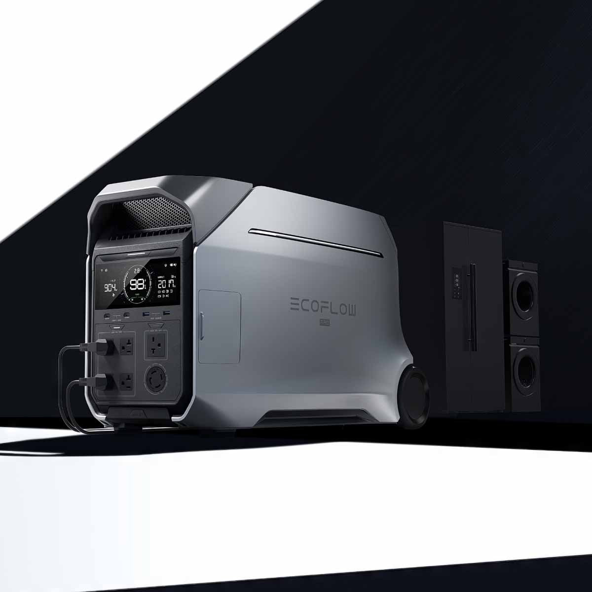 EcoFlow DELTA Pro 3 Portable Power Station | 4096Wh | 4000W | 2600W Solar Input