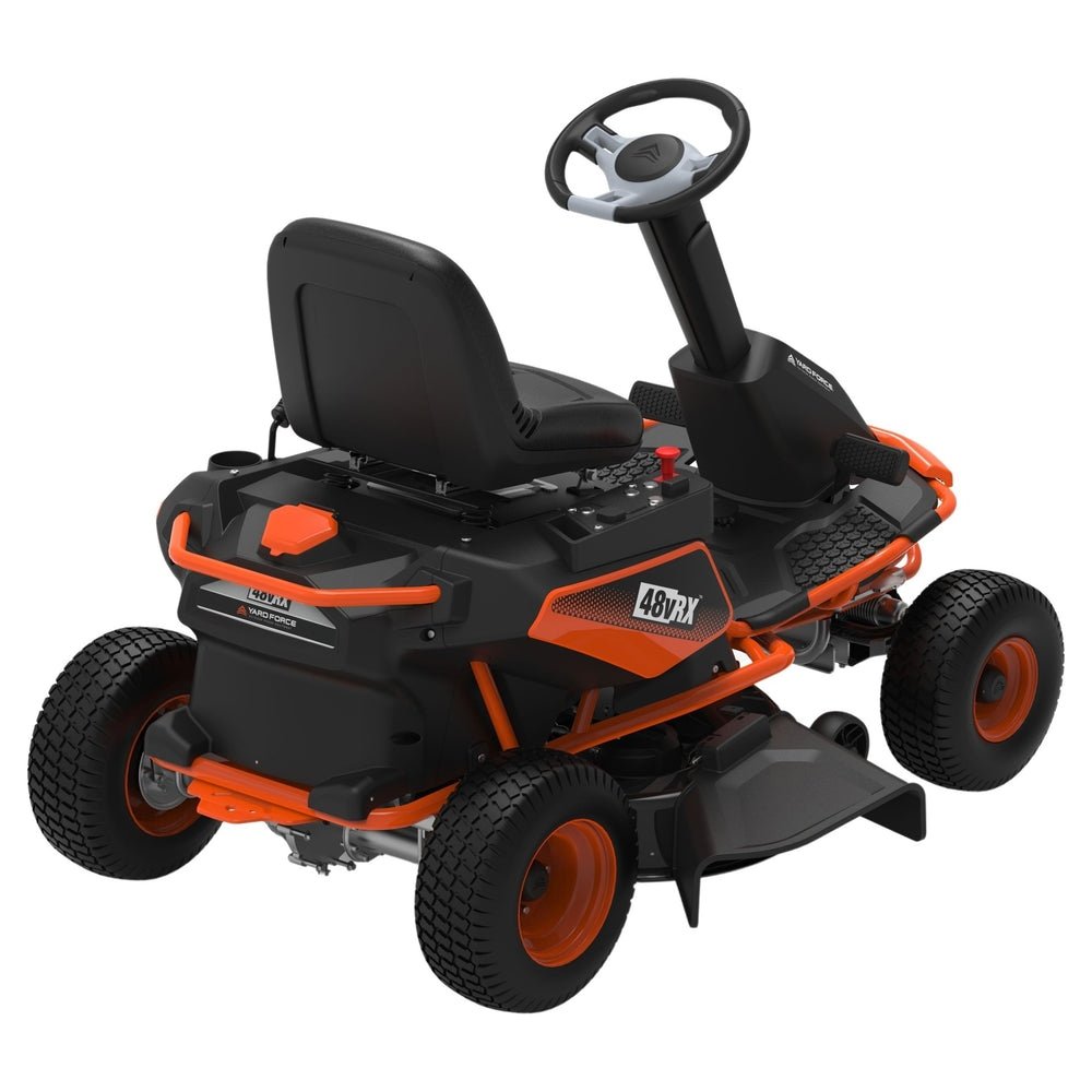 Yard Force 38″ 48V Battery-Powered Riding Lawn Mower