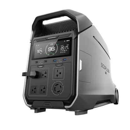 EcoFlow DELTA Pro 3 Portable Power Station | 4096Wh | 4000W | 2600W Solar Input